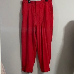 ZARA Red trousers
